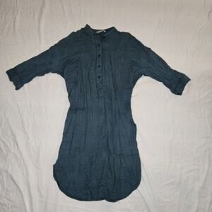 Humanoid Green Tunic Dress Women's Size Medium